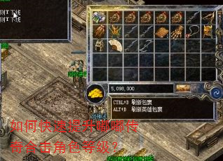 如何快速提升嘟嘟传奇合击角色等级? 如何快速提升嘟嘟传奇合击角色等级?