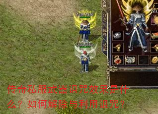 传奇私服武器诅咒效果是什么?如何解除与利用诅咒? 传奇私服武器诅咒效果是什么?如何解除与利用诅咒?