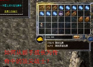 如何从新手成长为传奇中的顶尖战士? 如何从新手成长为传奇中的顶尖战士?
