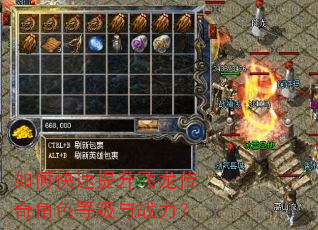 如何快速提升飞龙传奇角色等级与战力? 如何快速提升飞龙传奇角色等级与战力?