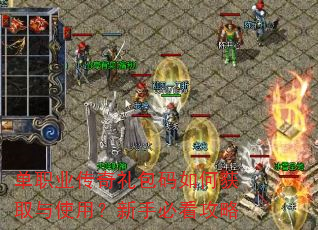 单职业传奇礼包码如何获取与使用?新手必看攻略 单职业传奇礼包码如何获取与使用?新手必看攻略