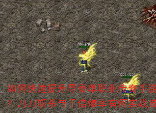 如何快速提升寻秦单职业传奇手游战力?刀刀斩杀与千倍爆率有何实战技巧? 如何快速提升寻秦单职业传奇手游战力?刀刀斩杀与千倍爆率有何实战技巧?