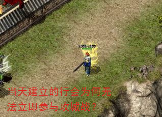 当天建立的行会为何无法立即参与攻城战? 当天建立的行会为何无法立即参与攻城战?