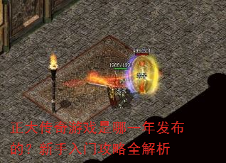 正大传奇游戏是哪一年发布的?新手入门攻略全解析 正大传奇游戏是哪一年发布的?新手入门攻略全解析